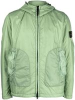 Stone Island veste à patch logo - Vert Stone Island veste à patch logo - Vert