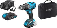 HAZET Accuschroefboormachineset · 18 Volt · 2,5 Ah (Ampère-uur) · 3-delig 9230-2 · 3-delig