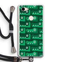 Crocs: Pixel 3 Transparant Hoesje met koord