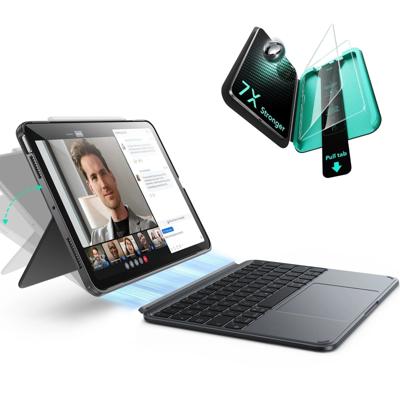 iPad Air 11" (M4, 2026) Shift Tastaturhülle (abnehmbar) & Schutzbundle - DE Layout - Dark Gray