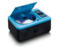 Lenco LPJ-500 beamer/projector Draagbare projector LCD 1080p (1920x1080) Zwart, Blauw - thumbnail