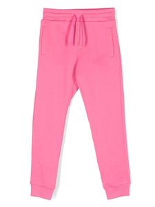 Dolce & Gabbana Kids pantalon de jogging à logo - Rose