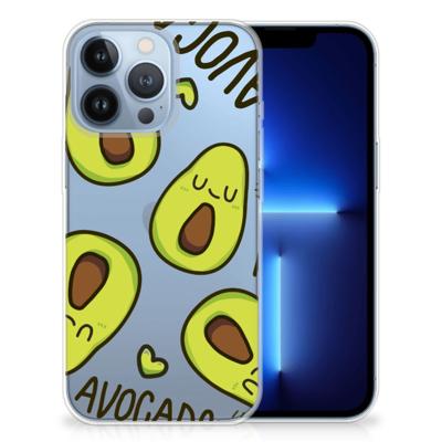 Apple iPhone 13 Pro Telefoonhoesje met Naam Avocado Singing