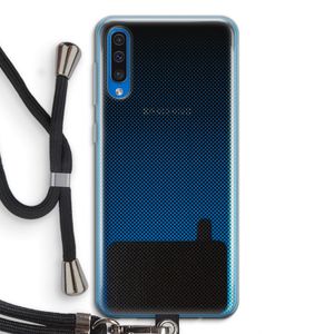 Musketon Halftone: Samsung Galaxy A50 Transparant Hoesje met koord