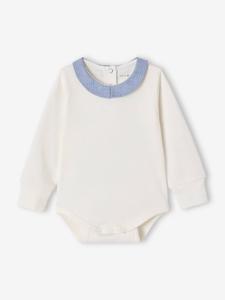 Personaliseerbare ENVIE DE FRAISE meegroeiromper voor baby's ecru
