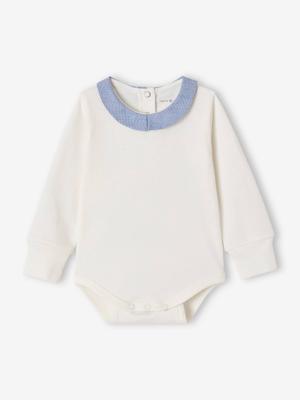 Personaliseerbare ENVIE DE FRAISE meegroeiromper voor baby's ecru