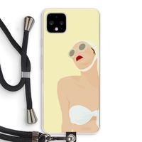 Summer: Pixel 4 XL Transparant Hoesje met koord