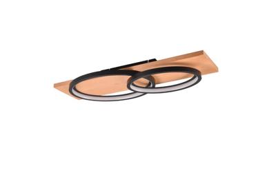 Trio Zwarte plafondlampBarca design - 641110232