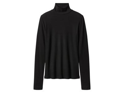 esmara Geribde dames coltrui (Zwart, XL (48/50))