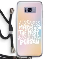 The prettiest: Samsung Galaxy S8 Plus Transparant Hoesje met koord