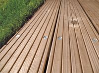 Vlonderplank Thermo Grenen | V-groeven | 26 x 115 mm | 330 cm - thumbnail
