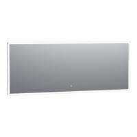 Brauer Jade Spiegel - Rechthoekig - 180 cm - met Directe LED-Verlichting - Dimbaar - met Touchbediening
