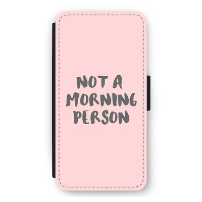 Morning person: iPhone 11 Flip Hoesje