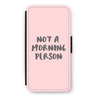 Morning person: iPhone 11 Flip Hoesje
