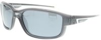 H.I.S zonnebril ​​​​gepolariseerd cat. 3. rechthoekig zilvergrijs - thumbnail