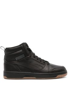 PUMA baskets Rebound V6 en cuir artificiel - Noir