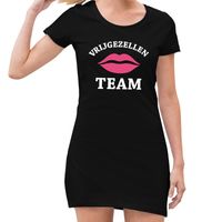 Vrijgezellenteam jurkje zwart voor meiden XL (44)  - - thumbnail