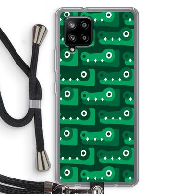 Crocs: Samsung Galaxy A42 5G Transparant Hoesje met koord