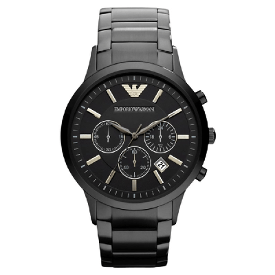 Emporio Emporio Armani - Heren Horloge AR2453 - Zwart