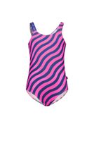 Just Beach Meisjes badpak - Wave roze kobalt