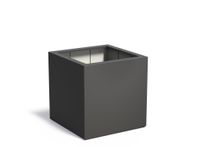 Polyester plantenbak CARREZ 100x100x100cm.