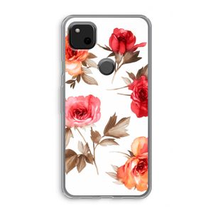 Roosjes: Google Pixel 4a Transparant Hoesje