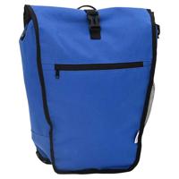 VidaXL Fietstas blauw 34 x 16 x 59 cm polyester