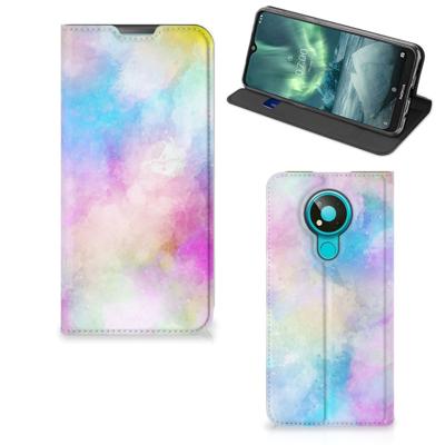 Bookcase Nokia 3.4 Watercolor Light Bookcase Nokia 3.4 Watercolor Light