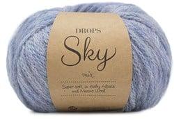 Drops Sky Mix 013 Licht Denimblauw