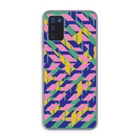 Skew Blush 1: Samsung Galaxy A03s Transparant Hoesje