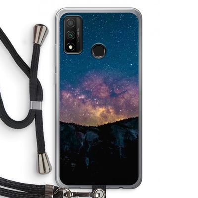Travel to space: Huawei P Smart (2020) Transparant Hoesje met koord