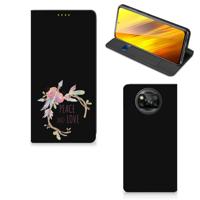 Xiaomi Poco X3 Pro | Poco X3 Magnet Case Boho Text