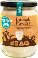 Terrasana Raw baobab poeder in glas bio