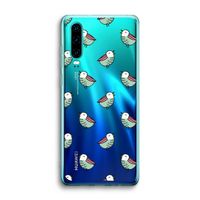 Vogeltjes: Huawei P30 Transparant Hoesje
