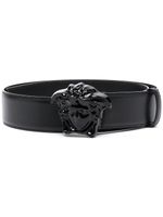 Versace ceinture La Medusa en cuir - Noir