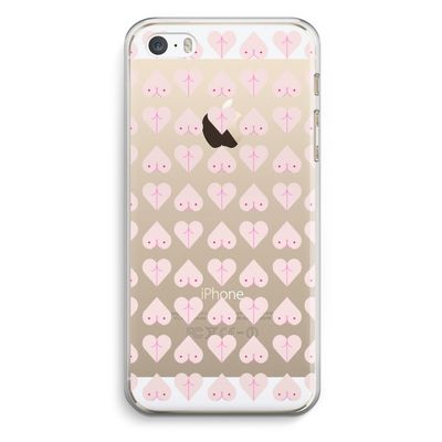 Ass 'n Titties: iPhone 5 / 5S / SE Transparant Hoesje