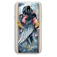 Golden Raven: Samsung Galaxy J7 (2017) Transparant Hoesje
