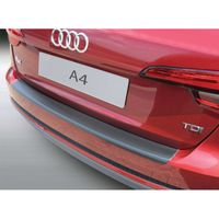 Bumper beschermer passend voor Audi A4 Avant 11/2015- (excl. S4) Zwart GRRBP894