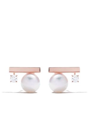 TASAKI collier en or rose 18ct Balance Class Collection à ornements