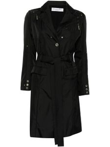 Christian Dior Pre-Owned trench à taille ceinturée (années 2000) - Noir