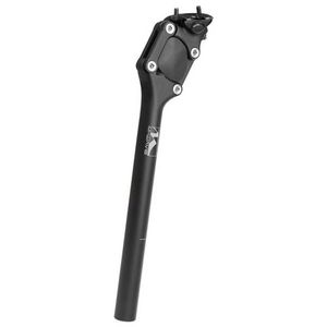 Zadelpen verend Satori Elegance LT Ø27.2mm 350mm - mat zwart