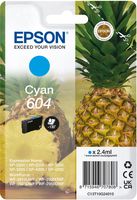 Epson 604 inktcartridge 1 stuk(s) Origineel Normaal rendement Cyaan - thumbnail