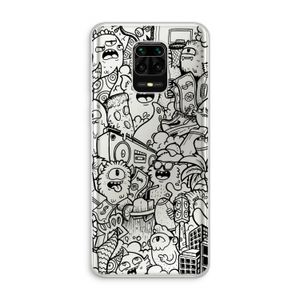 Vexx Black City : Xiaomi Redmi Note 10 Lite Transparant Hoesje