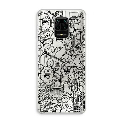 Vexx Black City : Xiaomi Redmi Note 10 Lite Transparant Hoesje