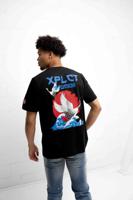 XPLCT Waves T-Shirt Heren Zwart - Maat XS - Kleur: Zwart | Soccerfanshop - thumbnail