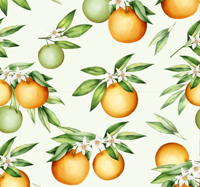 Natuur behang Sinaasappels