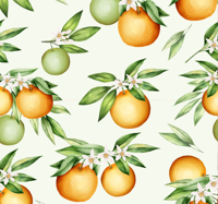 Natuur behang Sinaasappels