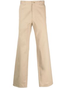 A.P.C. straight-leg cotton trousers - Tons neutres