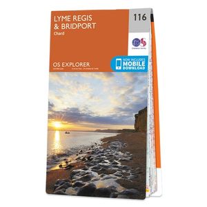 Wandelkaart - Topografische kaart 116 OS Explorer Map Lyme Regis & Bri