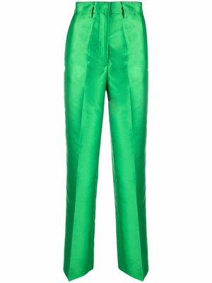 Blanca Vita pantalon Pareskia à coupe droite - Vert